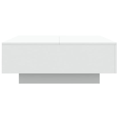 Salongbord Sofabord Hvit 80x80x31 cm