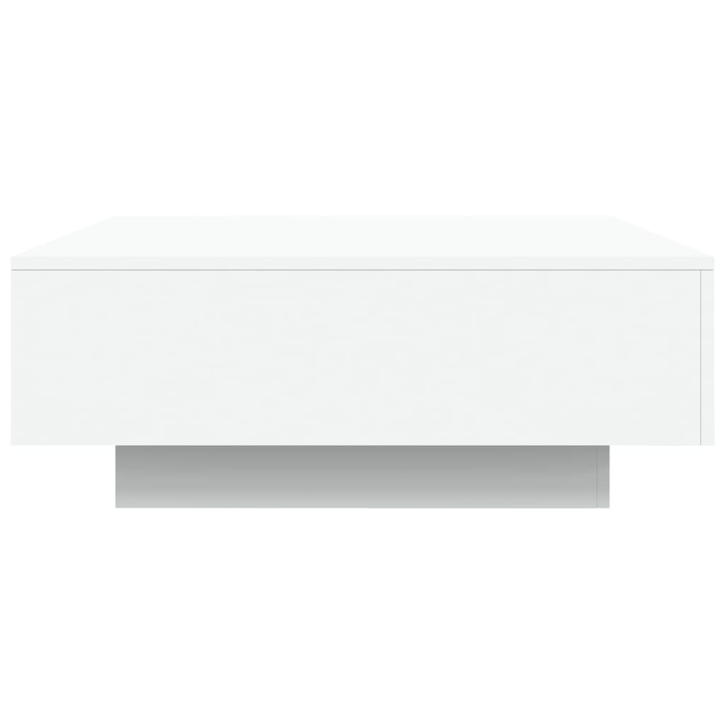 Salongbord Sofabord Hvit 80x80x31 cm