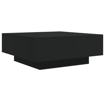 Salongbord Sofabord Svart 80x80x31 cm