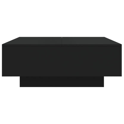 Salongbord Sofabord Svart 80x80x31 cm