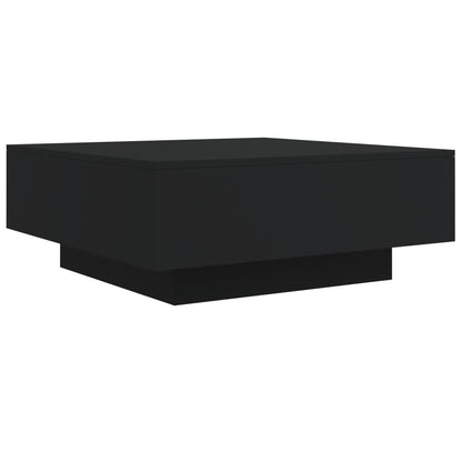 Salongbord Sofabord Svart 80x80x31 cm