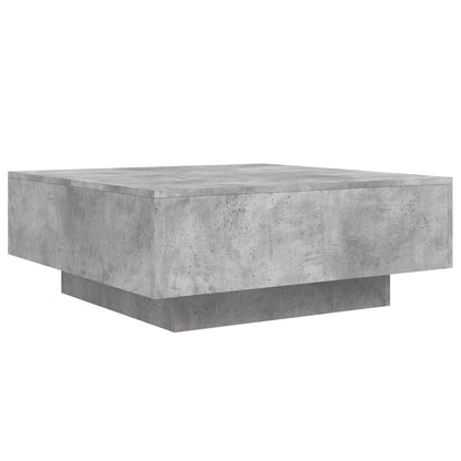 Salongbord Sofabord Betonggrå 80x80x31 cm