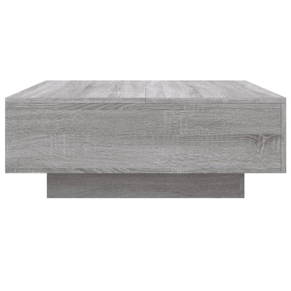 Salongbord Sofabord Sonoma Grå 80x80x31 cm