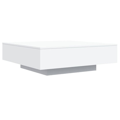 Salongbord Sofabord Hvit 100x100x31 cm