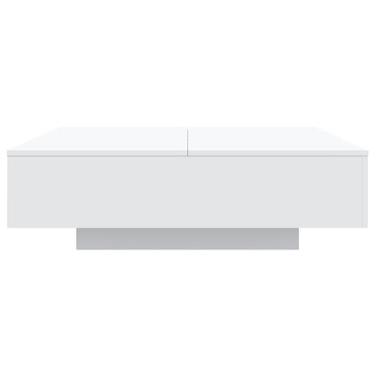 Salongbord Sofabord Hvit 100x100x31 cm
