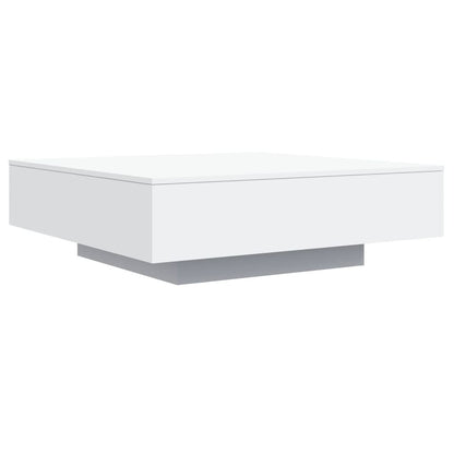 Salongbord Sofabord Hvit 100x100x31 cm