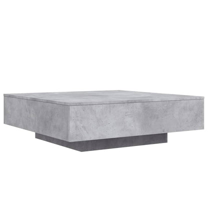 Salongbord Sofabord Betonggrå 100x100x31 cm