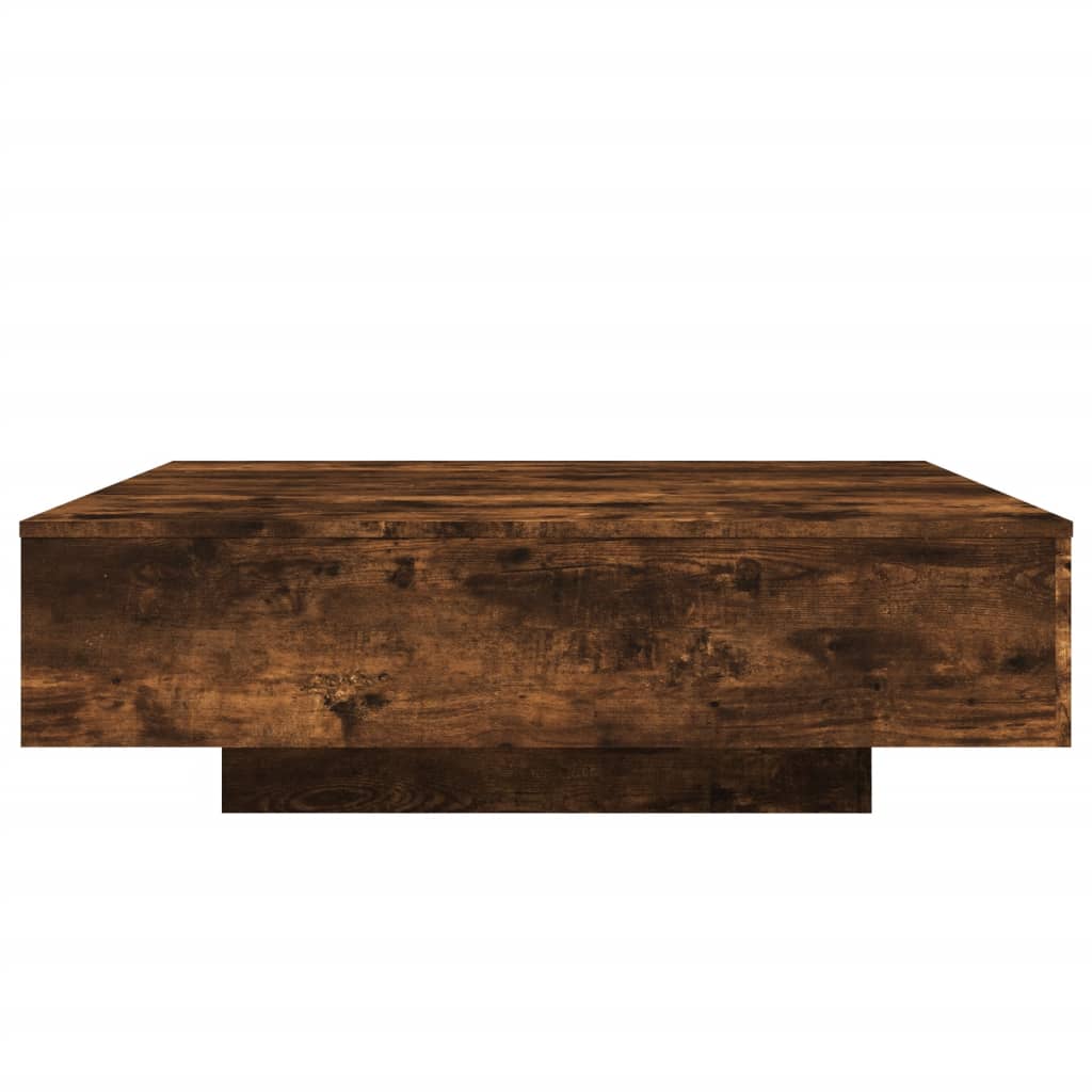 Salongbord Sofabord Røkt Eik 100x100x31 cm