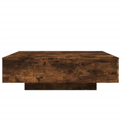 Salongbord Sofabord Røkt Eik 100x100x31 cm