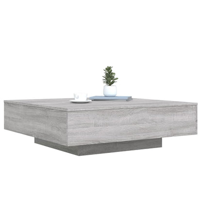 Salongbord Sofabord Sonoma Grå 100x100x31 cm