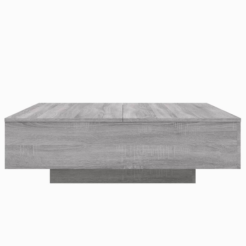 Salongbord Sofabord Sonoma Grå 100x100x31 cm