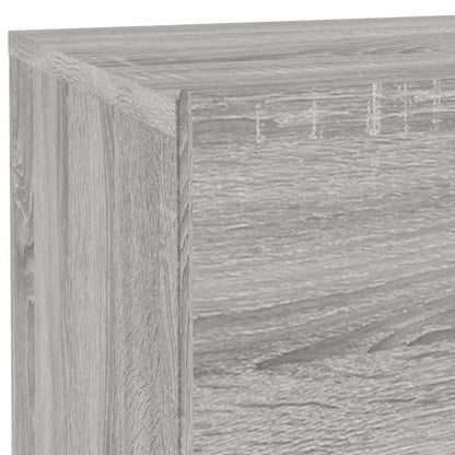 Nattbord Sengbord Sonoma Grå med LED 70x36x40,5 cm
