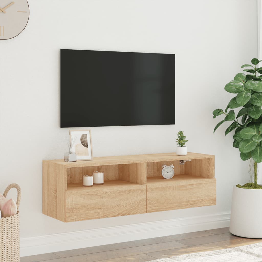 TV-Møbel Sonoma Eik Tv-benk 100x30x30 cm