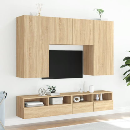 TV-Møbel Sonoma Eik Tv-benk 100x30x30 cm