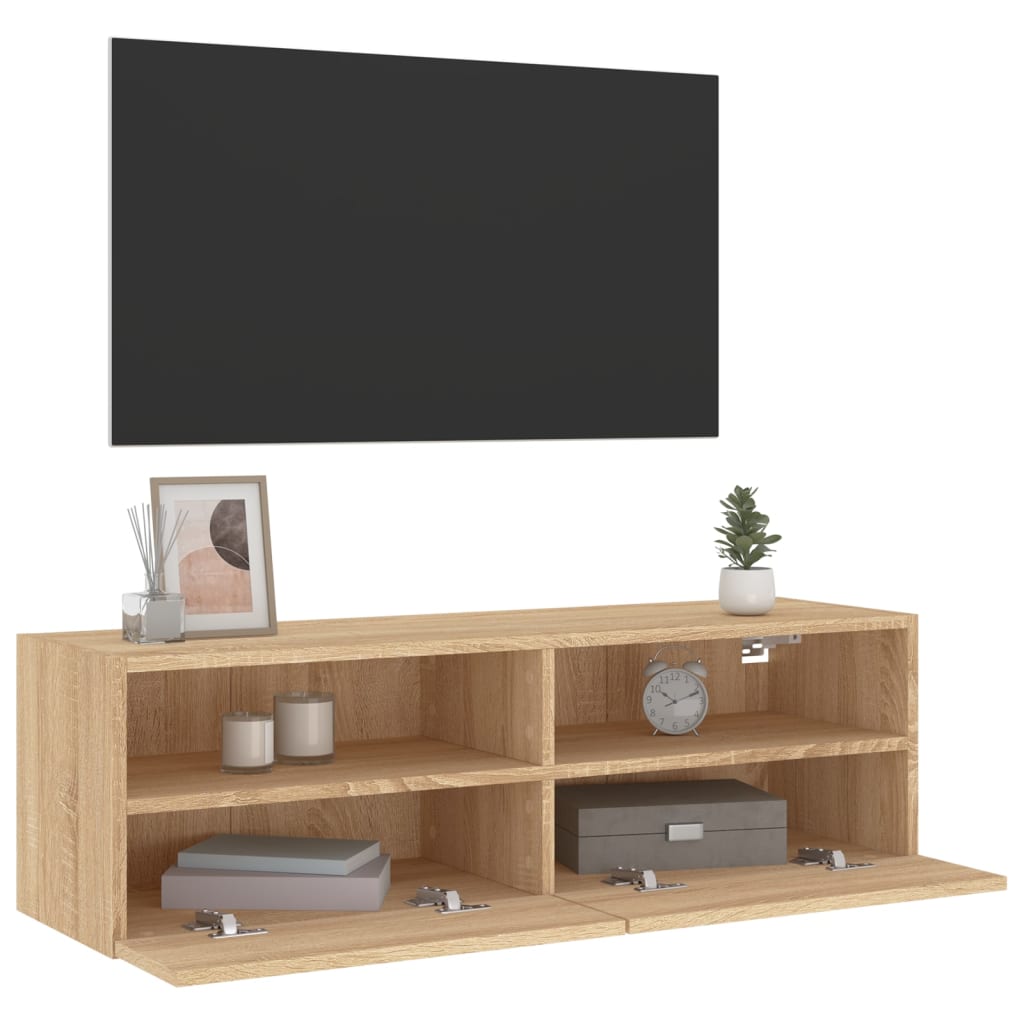 TV-Møbel Sonoma Eik Tv-benk 100x30x30 cm