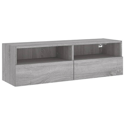 TV-Møbel Sonoma Grå Tv-benk Eik 100x30x30 cm