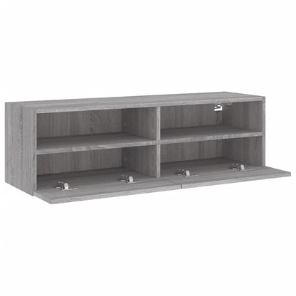 TV-Møbel Sonoma Grå Tv-benk Eik 100x30x30 cm