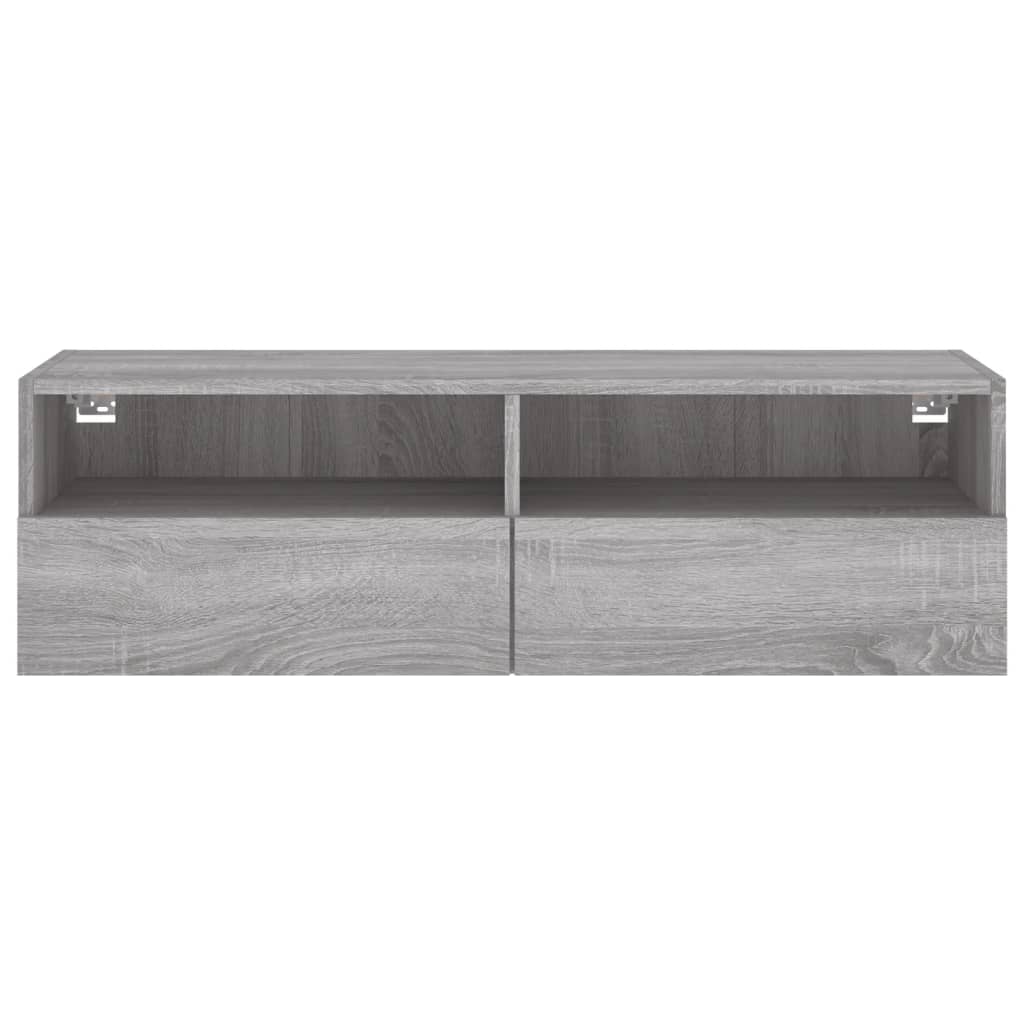 TV-Møbel Sonoma Grå Tv-benk Eik 100x30x30 cm