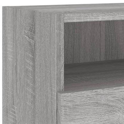 TV-Møbel Sonoma Grå Tv-benk Eik 100x30x30 cm