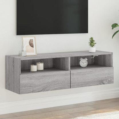 TV-Møbel Sonoma Grå Tv-benk Eik 100x30x30 cm