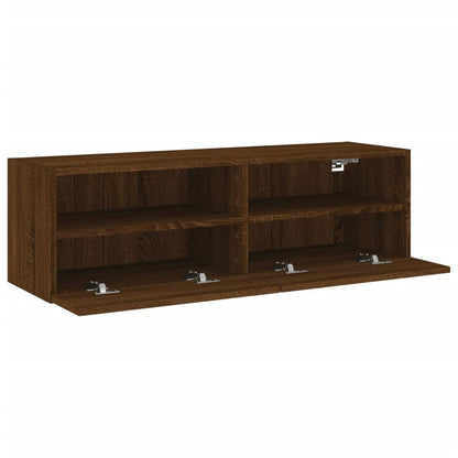TV-Møbel Brun Eik Tv-benk 100x30x30 cm