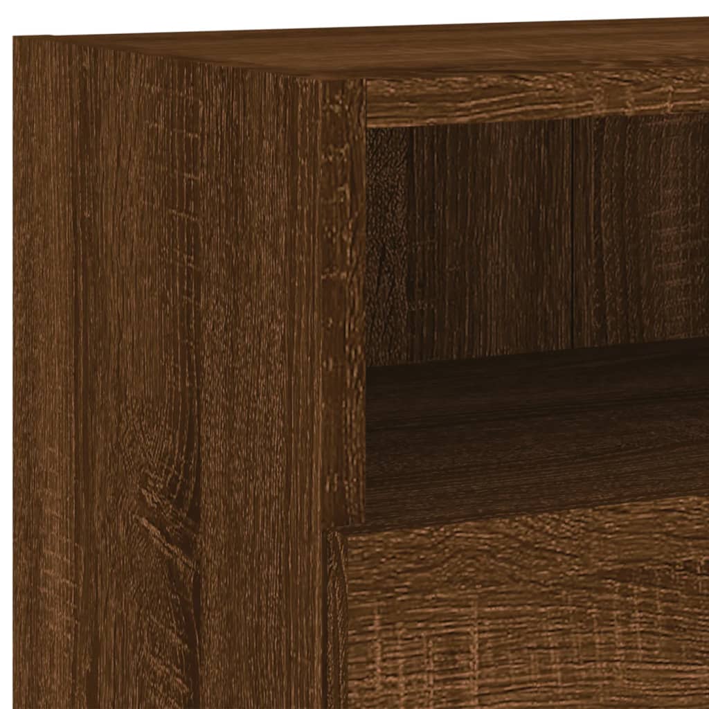 TV-Møbel Brun Eik Tv-benk 100x30x30 cm