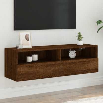 TV-Møbel Brun Eik Tv-benk 100x30x30 cm