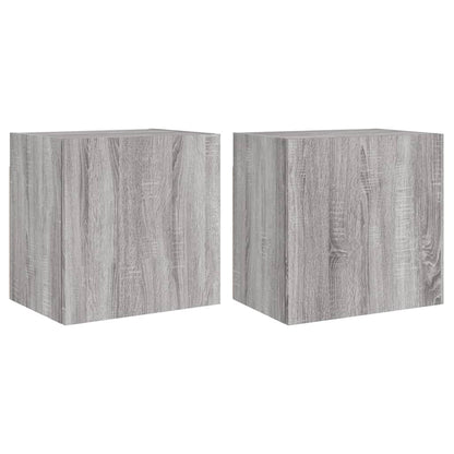 TV-Møbel Sonoma Grå Tv-benker 2 stk 40,5x30x40