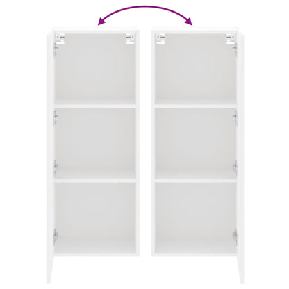 TV-Møbel Hvit Vegghengt TV-benk 40,5x30x102 cm