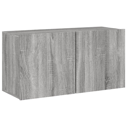TV-Møbel Sonoma Grå Tv-benk 80x30x41 cm