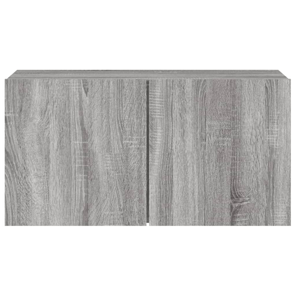 TV-Møbel Sonoma Grå Tv-benk 80x30x41 cm