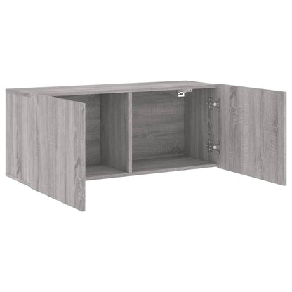 TV-Møbel Sonoma Grå Veggmontert TV-benk 100x30x41 cm