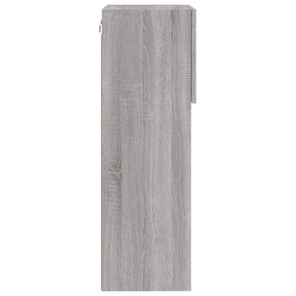 TV-Møbel Sonoma Grå Tv-benk med LED-lys 40,5x30x90 cm