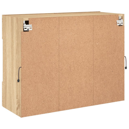 TV-Møbel Sonoma Eik TV-benk med LED 78,5x30x60,5 cm