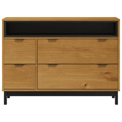 Kommode Tre heltre furu FLAM 110x40x80 cm