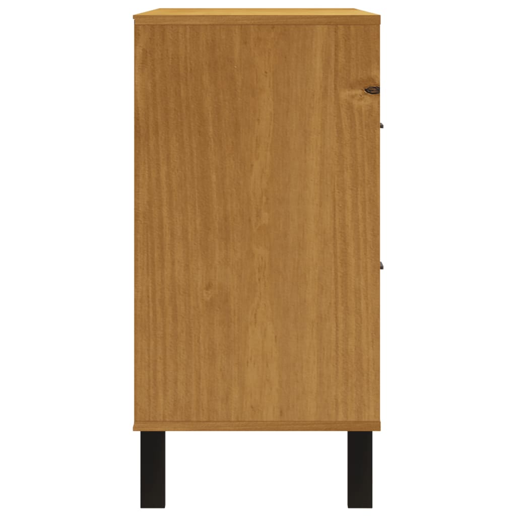 Kommode Tre heltre furu FLAM 110x40x80 cm