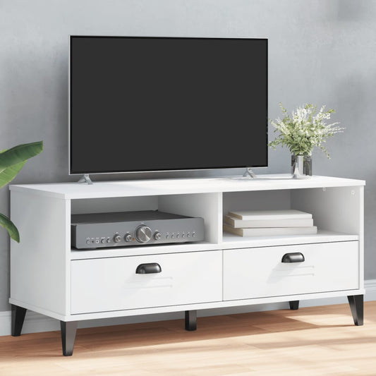 TV-Møbel Hvit TV-benk VIKEN
