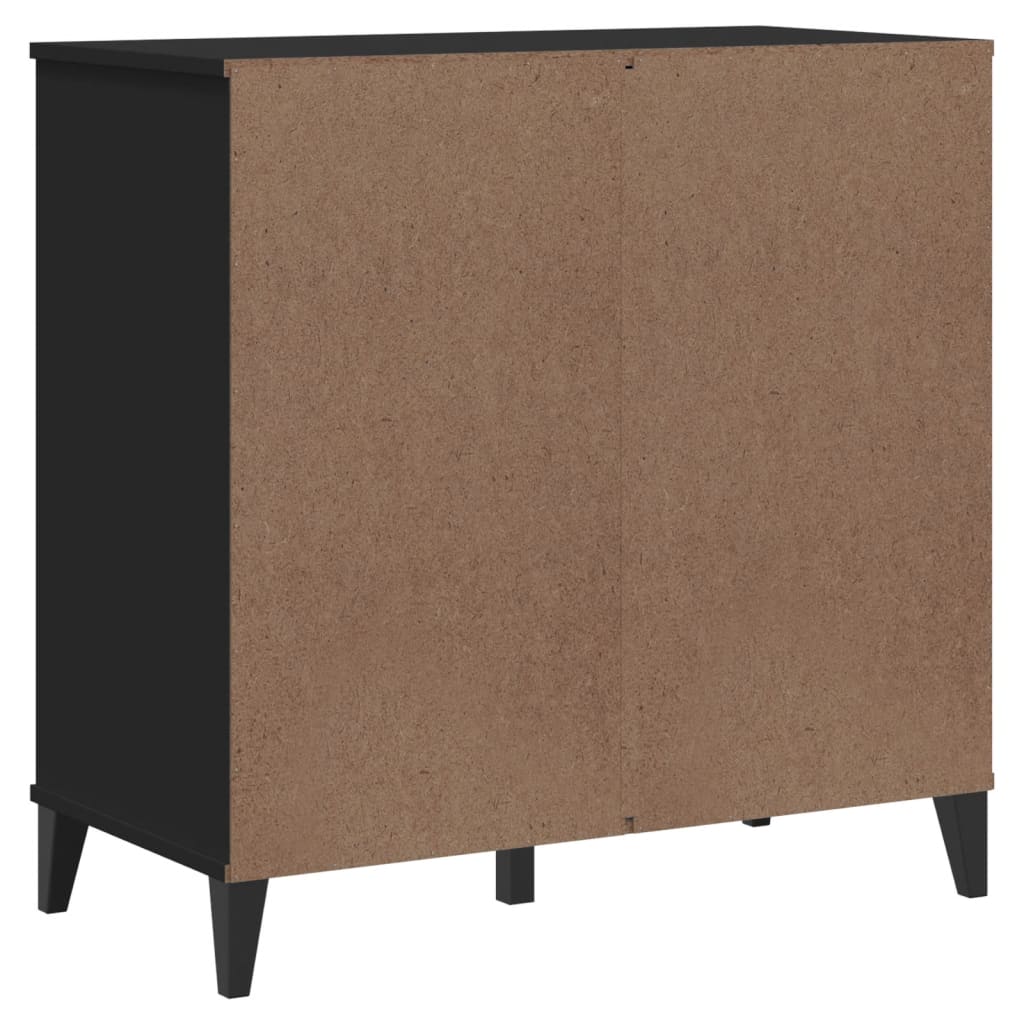 Skjenk Svart VIKEN 80x40x80 cm