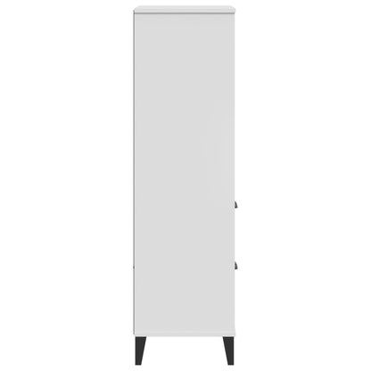 Bokhylle Hvit VIKEN 60x35x123 cm