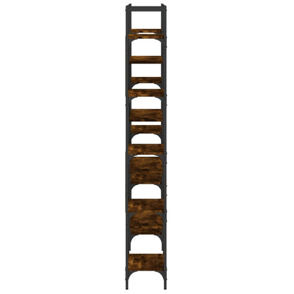 Bokhylle Røkt Eik 155,5x24x166,5 cm