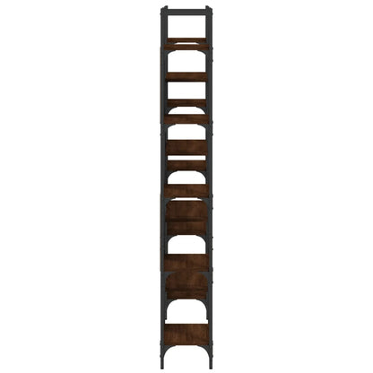 Bokhylle Brun Eik 155,5x24x166,5 cm