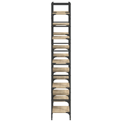 Bokhylle Sonoma Eik 127,5x28,5x172,5 cm