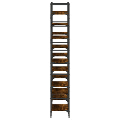 Bokhylle Røkt Eik 127,5x28,5x172,5 cm
