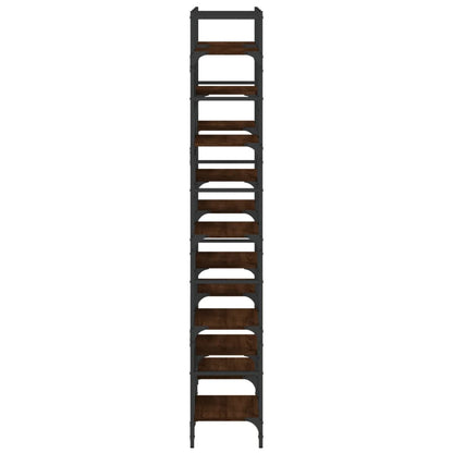 Bokhylle Brun Eik 127,5x28,5x172,5 cm