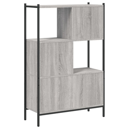 Bokhylle Sonoma Grå 72x28x109 cm