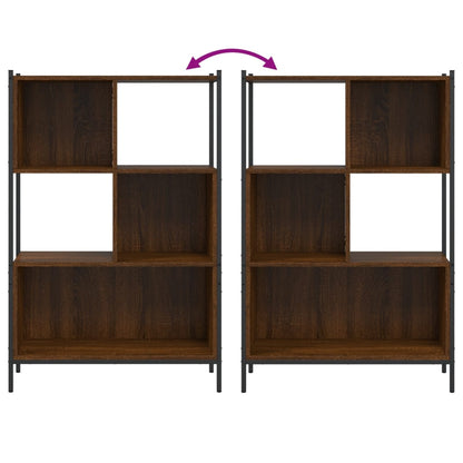 Bokhylle Brun Eik 72x28x109 cm