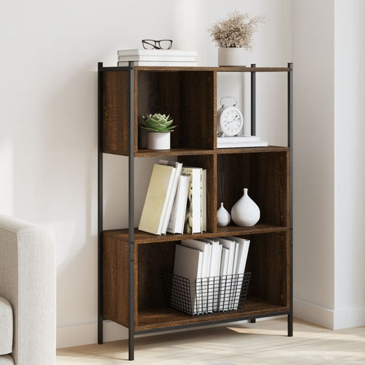 Bokhylle Brun Eik 72x28x109 cm