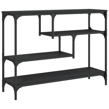 Avlastningsbord Konsollbord Svart 100x30x75 cm