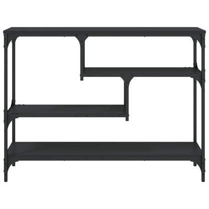 Avlastningsbord Konsollbord Svart 100x30x75 cm