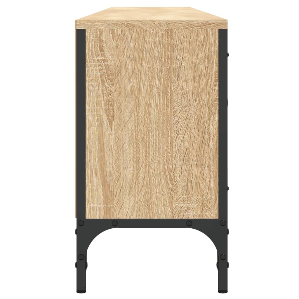 TV-Møbel Sonoma Eik TV-benk med skuff 200x25x44 cm